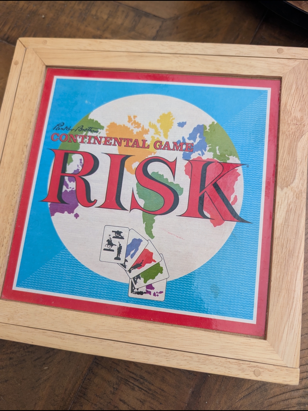 Risk Continental Game - Blue/Red Box